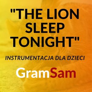 „The Lion sleep tonight” INSTRUMENTACJA MUZYCZNA dla dzieci